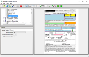 FormAssist window with Dropout tab open and a clip field highlighted