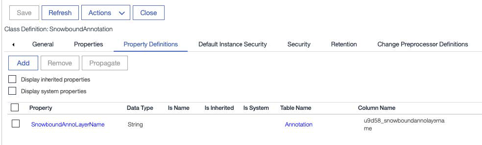 Annotation Support step